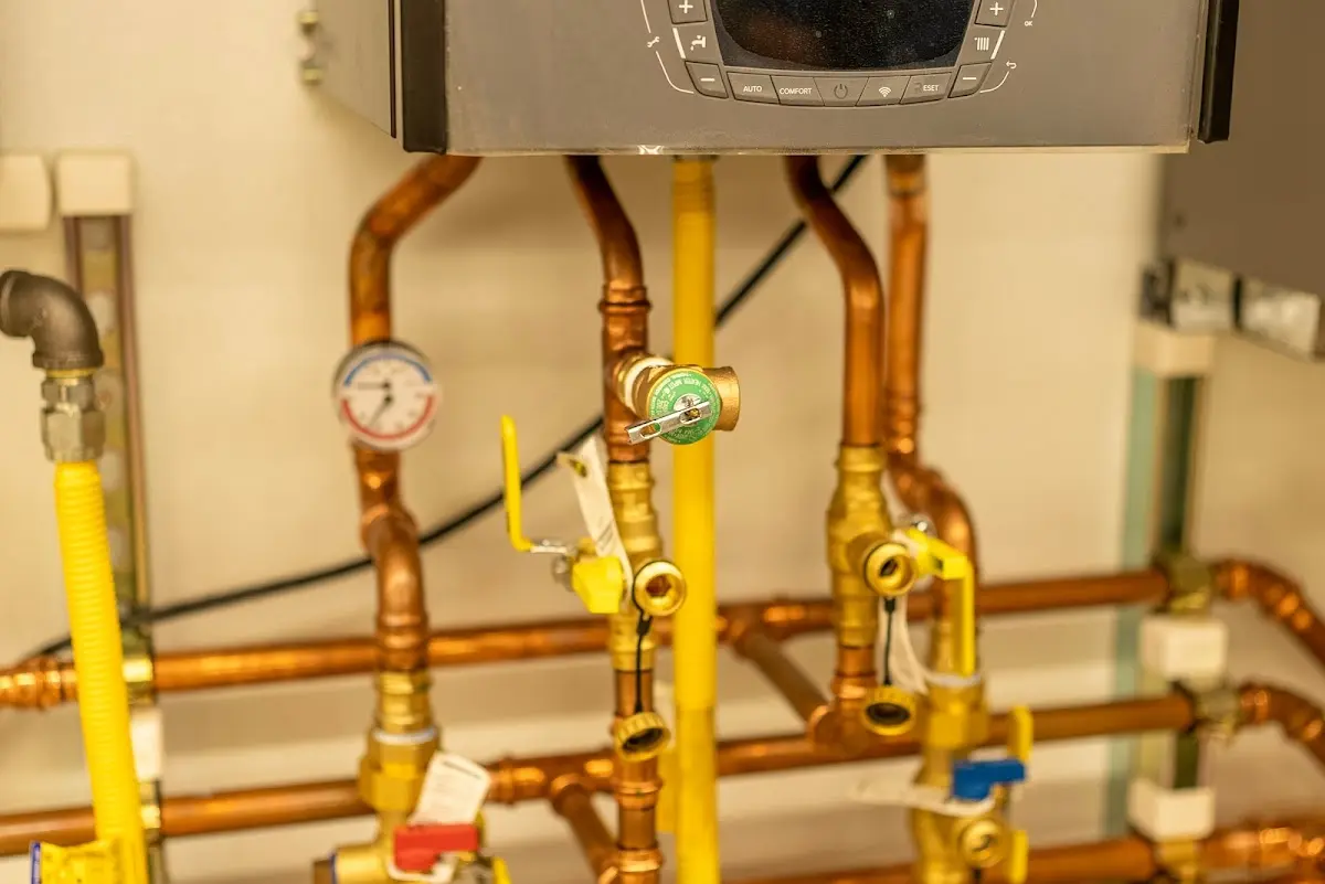 Licensed technician providing Water Heater Installation for a homeowner in Fate